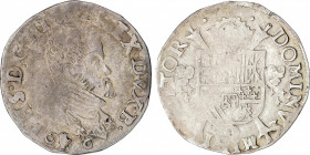 Spanish Monarchy
Philip II
1/5 Escudo. 1566. AMBERES. BRABANTE. 6,81 grs. AR. Acuñación floja en parte. Pátina. Vanhoudt-271.AN; Vti-855. MBC.
