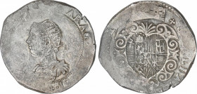 Spanish Monarchy
Philip III
1/2 Ducado. 16(¿?). NÁPOLES. F.F.G. Anv.: ¶PHILIPP.II.DG.REX.ARAG.VTRI. Busto coronado a izquierda. Rev.: SICILIAE ET HI...
