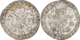 Spanish Monarchy
Albert and Isabella
1/4 Patagón. S/F. AMBERES. BRABANTE. 6,80 grs. AR. Pátina en leyenda de anverso. ESCASA. Vanhoudt-621.AN; Vti-2...