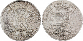 Spanish Monarchy
Albert and Isabella
Patagón. S/F. BRUSELAS. BRABANTE. 27,92 grs. AR. Pieza muy redonda y totalmente centrada. Acuñación algo floja ...