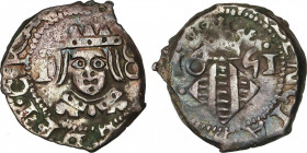 Spanish Monarchy
Philip IV
Divuité. 1651. VALENCIA. 2,12 grs. AC-824. MBC.
