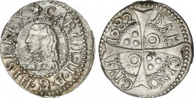 Spanish Monarchy
Charles II
Croat. 1682. BARCELONA. 2,45 grs. AC-209. MBC+.