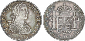Spanish Monarchy
Ferdinand VII
2 Reales. 1810. MÉXICO. H.J. 6,64 grs. (Leves golpecitos). Pátina. AC-858. MBC+.