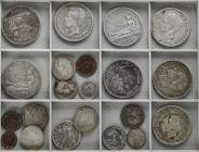 Lots and Collections
Lote 21 monedas 1 Céntimo a 5 Pesetas. 1869 a 1911. Incluye 8 monedas 5 Pesetas. A EXAMINAR. BC a SC.