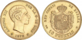 Official Restrikes
10 Pesetas. 1878 (*19-62). D.E.-M. SC.