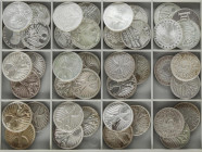 World Coins
Germany
Lote 62 monedas 5 (55) y 10 Marcos (7). 1972. AR. Todas conmemorativos y diferentes. EBC a SC.