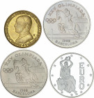 World Coins
Andorra
Lote 2 monedas y 2 medallas. AR, Latón y Cuni(2). 1 Diner: 1983 KM-14 y 1997 KM-127 y dos medallas olímpicas Albertville y Barce...