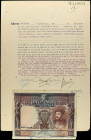 Spanish Banknotes
Spanish Banknotes
1.000 Pesetas. 1 Julio 1925. Carlos I. Billete con la fecha rectificada a ´1945´ para intentar poner en circulac...