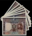 Spanish Banknotes
Spanish Banknotes
Lote 8 billetes 1.000 Pesetas. 1 Julio 1925. Carlos I. Ed-351. MBC a MBC+.