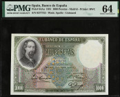 Spanish Banknotes
Spanish Banknotes
1.000 Pesetas. 25 Abril 1931. Zorrilla. Precinta y garantizado por PMG (nº 84Aa6401908048009G) como 64 Choice Un...