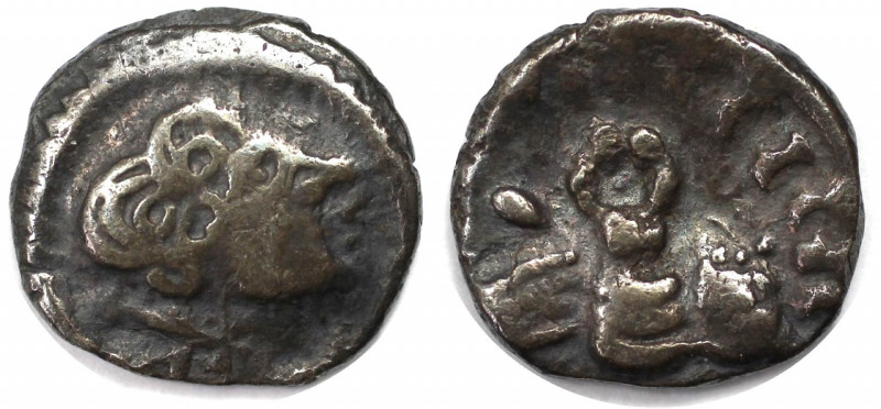 Keltische Münzen. GERMANIA. Quinar ca. 100-50 v. Chr. Nauheimer Typus. Silber. 1...