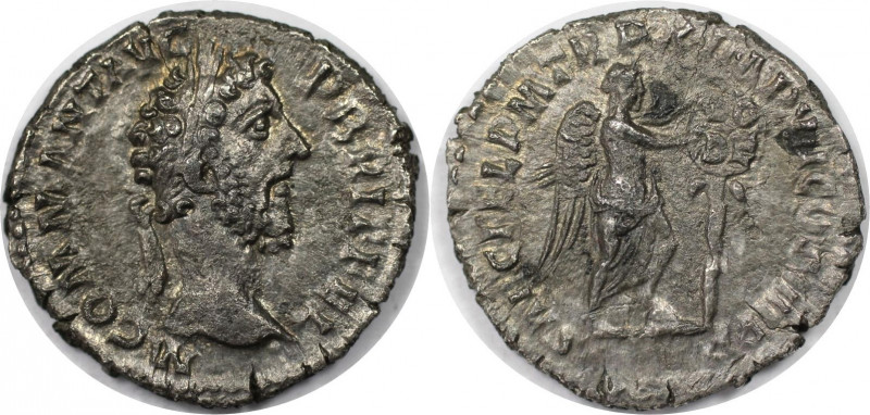 Römische Münzen, MÜNZEN DER RÖMISCHEN KAISERZEIT. Commodus, 177-192 n. Chr. Dena...