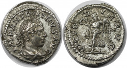 Römische Münzen, MÜNZEN DER RÖMISCHEN KAISERZEIT. Elagabalus, 218-222 n. Chr. Denar 219-220 n. Chr., Mzst. Rom. (3,77g) Vs.: IMP ANTONINVS AVG, Büste ...