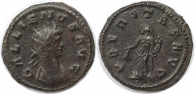 Römische Münzen, MÜNZEN DER RÖMISCHEN KAISERZEIT. Gallienus (253-268 n. Chr). Antoninianus. (5.22 g. 22 mm) Vs.: GALLIENVS AVG, Büste mit Strkr n. r. ...