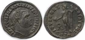Römische Münzen, MÜNZEN DER RÖMISCHEN KAISERZEIT. Maximinus II. (309-313 n. Chr). Follis 312 n. Chr., Heraclea. (5.09 g. 25 mm) Vs.: IMP C GAL VAL MAX...
