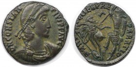 Römische Münzen, MÜNZEN DER RÖMISCHEN KAISERZEIT. Constantius II. (337-361 n. Chr). Maiorina, 351-354 n. Chr., Cyzicus. (4.30 g. 22 mm) Vs.: DN CONSTA...