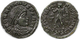 Römische Münzen, MÜNZEN DER RÖMISCHEN KAISERZEIT. Gratianus (367-383 n. Chr). Follis 367-375 n. Chr, Siscia. (2.16 g. 18 mm) Vs.: D N GRATIANVS PF AVG...