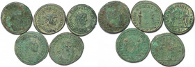 Römische Münzen, Lots und Sammlungen römischer Münzen. MÜNZEN DER RÖMISCHEN KAISERZEIT. Diocletianus (284-305 n.Chr) / Maximianus Herculius (285-310 n...