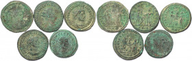 Römische Münzen, Lots und Sammlungen römischer Münzen. MÜNZEN DER RÖMISCHEN KAISERZEIT. Diocletianus (284-305 n.Chr) / Maximianus Herculius (285-310 n...