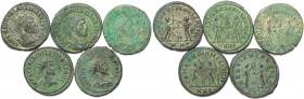 Römische Münzen, Lots und Sammlungen römischer Münzen. MÜNZEN DER RÖMISCHEN KAISERZEIT. Diocletianus (284-305 n.Chr) / Maximianus Herculius (285-310 n...