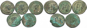 Römische Münzen, Lots und Sammlungen römischer Münzen. MÜNZEN DER RÖMISCHEN KAISERZEIT. Diocletianus (284-305 n.Chr) / Maximianus Herculius (285-310 n...