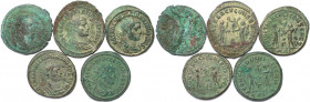 Römische Münzen, Lots und Sammlungen römischer Münzen. MÜNZEN DER RÖMISCHEN KAISERZEIT. Diocletianus (284-305 n.Chr) / Maximianus Herculius (285-310 n...