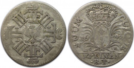 Altdeutsche Münzen und Medaillen, BRANDENBURG IN PREUSSEN. Friedrich III. (1688-1701). 1/12 Taler 1692 LCS, Berlin. Silber. 3,20 g. Sehr schön+
