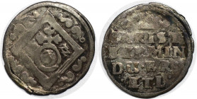 Altdeutsche Münzen und Medaillen, BRAUNSCHWEIG - LÜNEBURG - CELLE. 3 Pfennig 1622. KM 52. Sehr schön