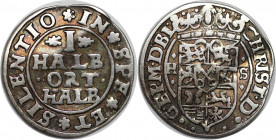 Altdeutsche Münzen und Medaillen, BRAUNSCHWEIG - LÜNEBURG - CELLE. 1/16 Taler (1/2 Halb Ort) 1624-1627 HS, Silber. 1.75 g. KM 70. Sehr schön