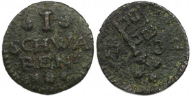 Altdeutsche Münzen und Medaillen, BREMEN. Schwaren 1732. Kupfer. Schön