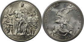 Deutsche Münzen und Medaillen ab 1871, REICHSSILBERMÜNZEN, Preußen. Wilhelm II. (1888-1918). 2 Mark 1913 A, Zur 100-Jahr-Feier des königlichen Aufrufs...