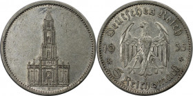 Deutsche Münzen und Medaillen ab 1871, 3. REICH 1933-1945. 5 Mark 1935 A, Silber. Jaeger 357. Sehr Schön-Vorzüglich