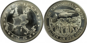 Deutsche Münzen und Medaillen ab 1945, BUNDESREPUBLIK DEUTSCHLAND. Die grosse Flut 1997 - Helden an der Oder. Medaille "2.5 Euro" 1997, Kupfer-Nickel....