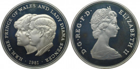 Europäische Münzen und Medaillen, Großbritannien / Vereinigtes Königreich / UK / United Kingdom. Königliche Hochzeit von Prinz Charles und Lady Diana....