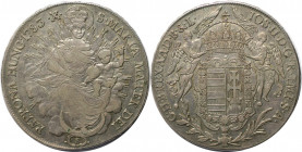 Europäische Münzen und Medaillen, Ungarn / Hungary. Joseph II. (1765-1790). Taler 1783 B, Kremnitz, Silber. KM 395.1, Jaeger 27, Dav.1168b. Sehr Schön...