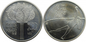 Europäische Münzen und Medaillen, Ungarn / Hungary. Olympische Spiele 1988 in Calgary - Eisschnellauf. 500 Forint 1986, Silber. 0.81 OZ. KM 659. Stemp...