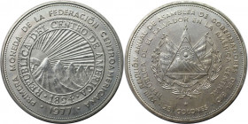 Weltmünzen und Medaillen, El Salvador. 18. Jährliche BID / IADB Governor's Assembly. 25 Colones 1977. 25,0 g. 0.900 Silber. 0.72 OZ. KM 151. Polierte ...