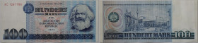 Banknoten, Deutschland / Germany. Deutsche Demokratische Republik (1948-1989). 100 Mark 1975. I