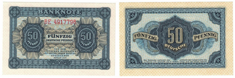 Biddr BAC Numismatics Online Auction 31 Lot 2024 Banknoten Deutschland Germany DDR 50