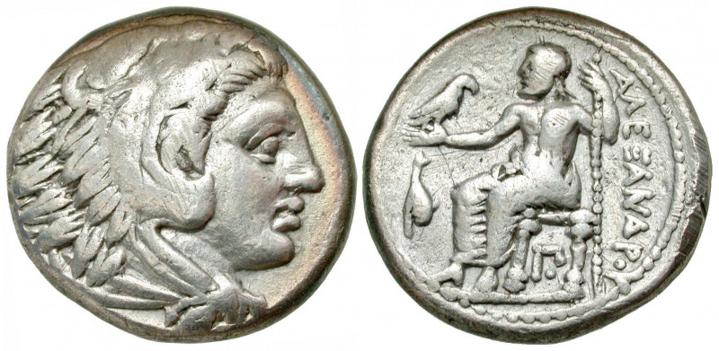 Macedonian Kingdom. Kassander. 316-297 B.C. AR tetradrachm (25.1 mm, 16.94 g, 11...