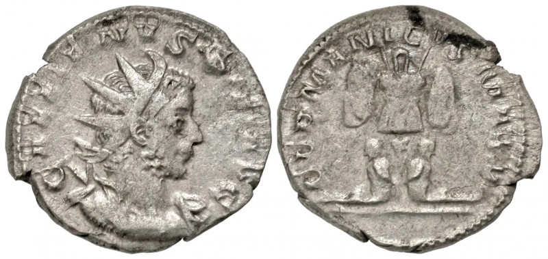 Gallienus. A.D. 253-268. AR antoninianus (22.2 mm, 3.71 g, 1 h). Cologne mint, s...