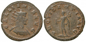 Gallienus. A.D. 253-268. BI antoninianus (20.9 mm, 2.78 g, 7 h). Antioch mint, struck A.D. 266-268. GALLIENVS AVG, radiate and cuirassed bust of Galli...