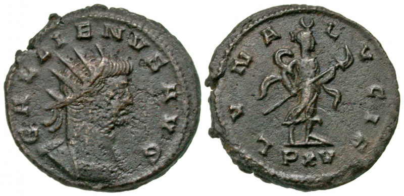 Gallienus. A.D. 253-268. BI antoninianus (20.4 mm, 3.64 g, 5 h). Asian mint, str...