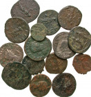 [Roman Imperial]. Lot of 15 AE Antoninianii. Lot of 15 AE Antoninianii. Gallienus (2), Salonina (4), Claudius II Gothicus (3), Tetricus II (1), Quinti...
