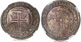 Pedro II Counterstamped 500 Reis ND (1698) VF30 NGC, Lisbon mint, KM438.1, Gomes-116.02. C/S (XF Standard). Type IV countermark. Counterstamped upon e...