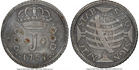 Jose I 600 Reis 1764-R XF Details (Cleaned) NGC, Rio de Janeiro mint, KM187, LMB-278, Bentes-199.07. An appreciable offering of this iconic issue gene...