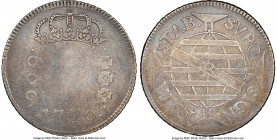 Jose I "Straight Parallels" 600 Reis 1770-R VF Details (Cleaned) NGC, Rio de Janeiro mint, KM194, LMB-293, Bentes-200.01. Uniformly slate surfaces giv...