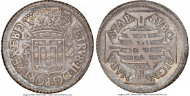 3-Piece Lot of Certified Assorted Issues, 1) Pedro II 640 Reis 1701-P - XF Details (Tooled), Pernambuco mint, KM90.3 2) Pedro II 320 Reis 1701-P - AU ...