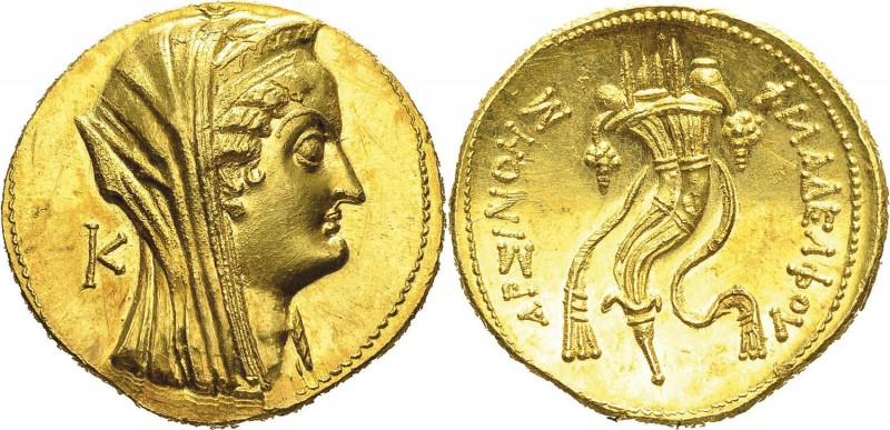 Afrique - Lagide 
 Ptolémée VI à VIII (180-116)
 Octodrachme d’or - Alexandrie...