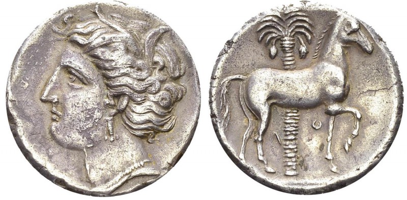 Afrique - Zeugitane - Carthage 
 Tétradrachme - Kephaloidion (350-320) 
 TTB à...